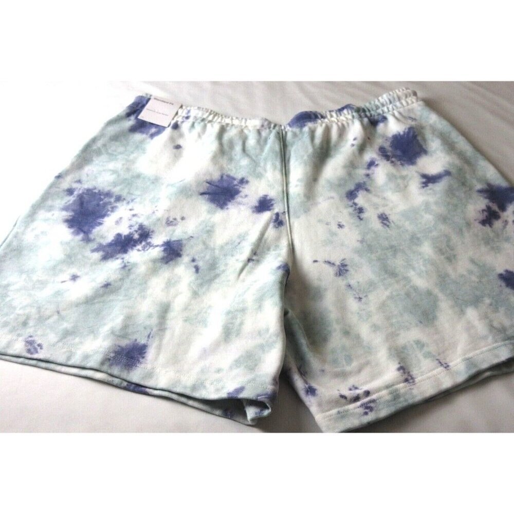 Men's Jordan Sport DNA Fleece Tie Dye Shorts Ocean Cube White Green Purple NWT - Picture 4 of 6